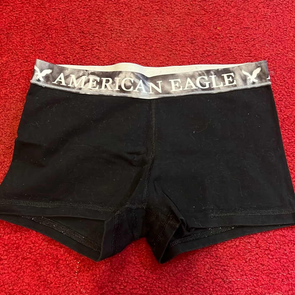 TWO Spandex Shorts, American Eagle and Live Love Dream